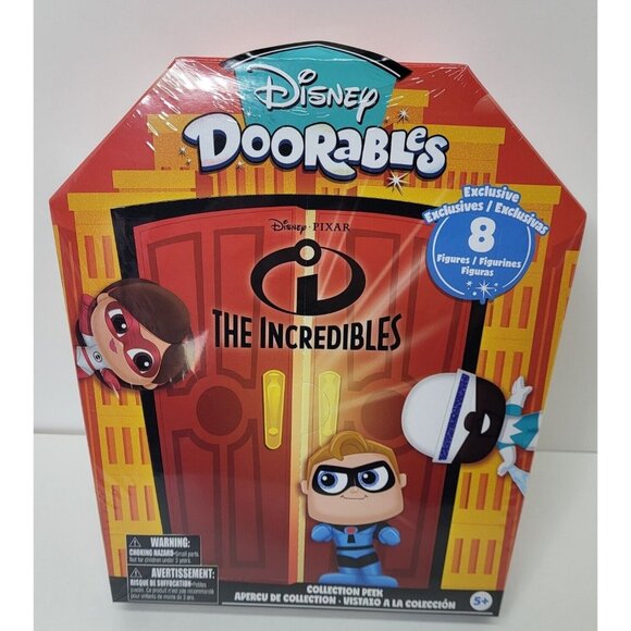 New Disney Doorables The Incredibles Collection Peek Figure Factory Sealed!‎ Toy - Picture 1 of 13